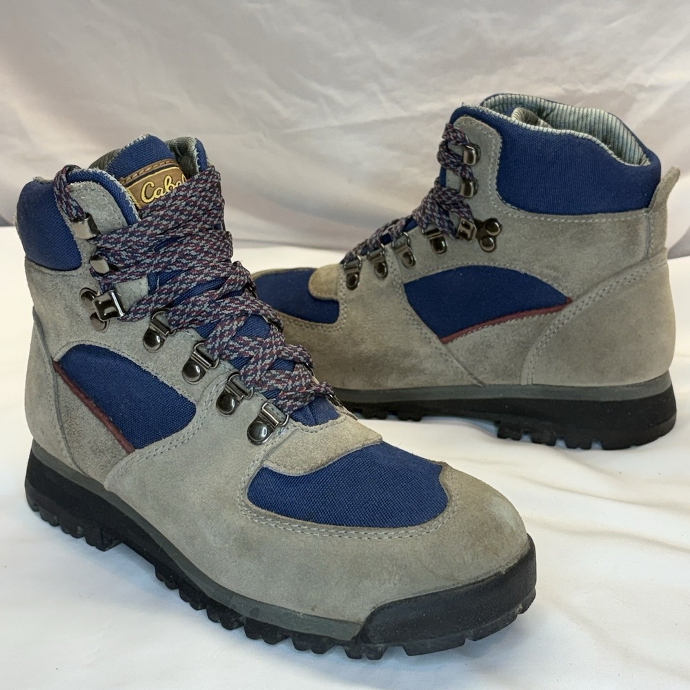 Vintage Cabela's Gore-Tex Hiking Boots Women's US 9 B 90s Suede Trail